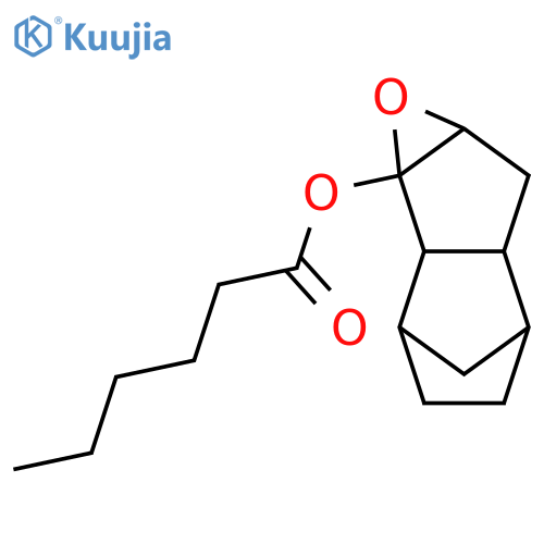 HEXANOIC ACID, OCTAHYDRO-2,5-METHANO-2H-INDENO[1,2-B]OXIRENYL ESTER structure