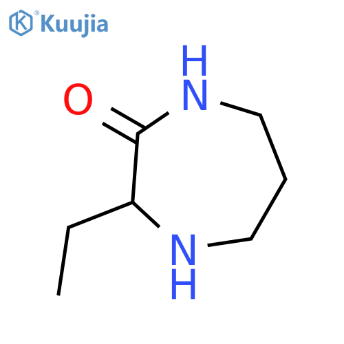2H-1,4-Diazepin-2-one,3-ethylhexahydro- structure