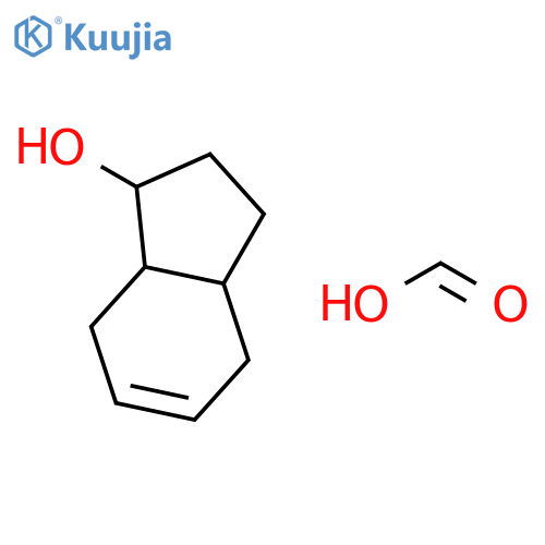 1H-Inden-1-ol, 2,3,3a,4,7,7a-hexahydro-, formate structure