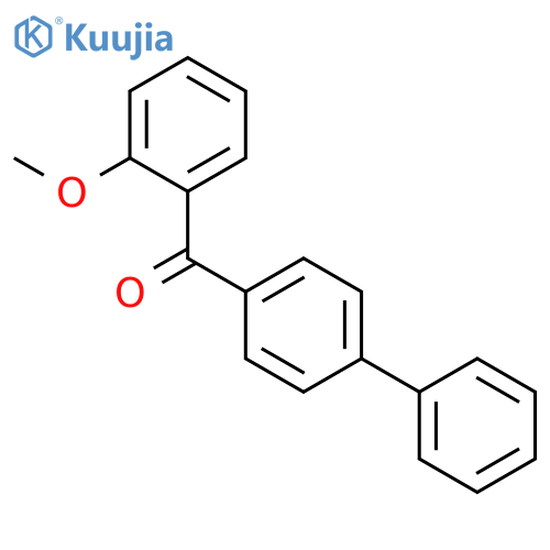 METHANONE, [1,1'-BIPHENYL]-4-YL(2-METHOXYPHENYL)- structure