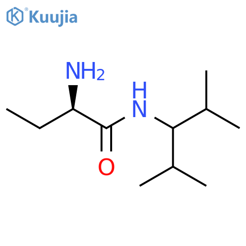 BUTANAMIDE, 2-AMINO-N-[2-METHYL-1-(1-METHYLETHYL)PROPYL]-, (R)- structure