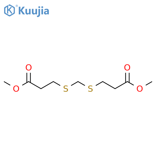 Propanoic acid, 3,3'-[methylenebis(thio)]bis-, dimethyl ester structure