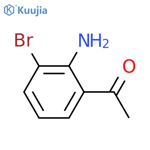 1-(2-Amino-3-bromophenyl)ethanone structure