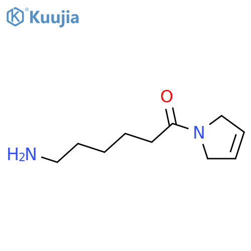 1H-PYRROLE, 1-(6-AMINO-1-OXOHEXYL)-2,5-DIHYDRO- structure