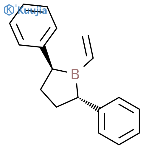 Borolane, 1-ethenyl-2,5-diphenyl-, (2S,5S)- structure