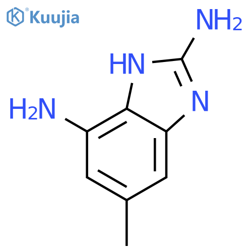 1H-Benzimidazole-2,4-diamine, 6-methyl- structure