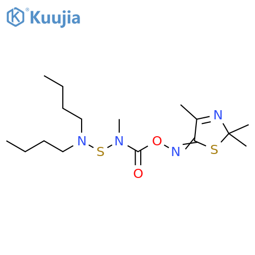5(2H)-Thiazolone, 2,2,4-trimethyl-, O-[[[(dibutylamino)thio]methylamino]carbonyl]oxime (9CI) structure
