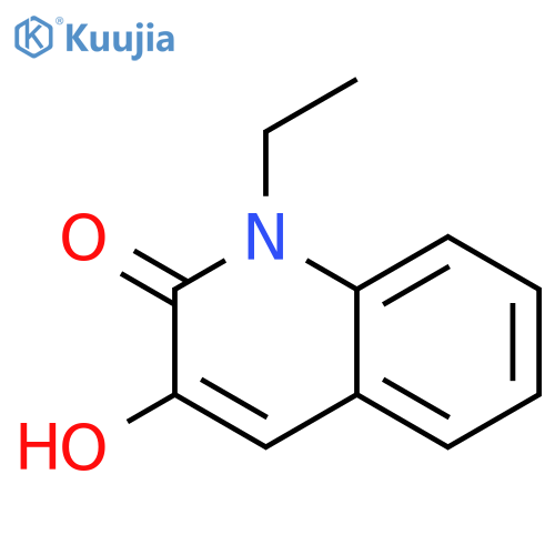 2(1H)-Quinolinone,1-ethyl-3-hydroxy- structure
