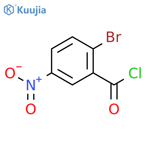 2-bromo-5-nitrobenzoyl chloride structure