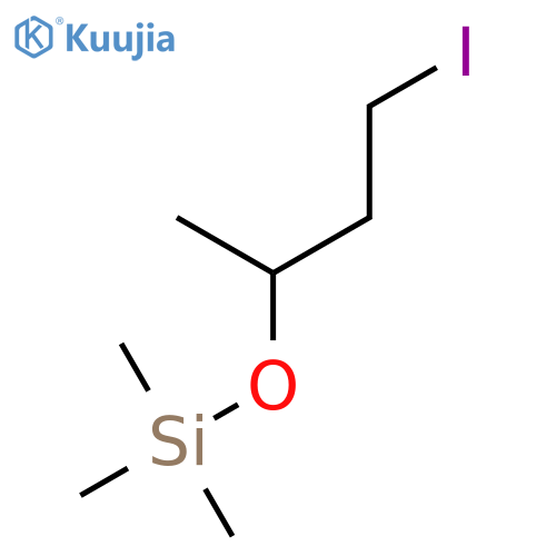 SILANE, (3-IODO-1-METHYLPROPOXY)TRIMETHYL- structure