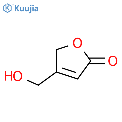 4-(hydroxymethyl)-2,5-dihydrofuran-2-one structure