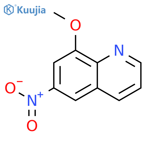 Quinoline, 8-methoxy-6-nitro- structure