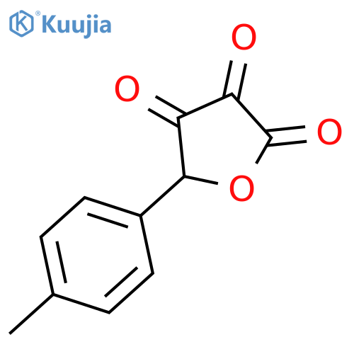 2,3,4(5H)-Furantrione, 5-(4-methylphenyl)- structure