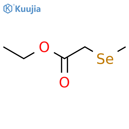 Acetic acid, (methylseleno)-, ethyl ester structure