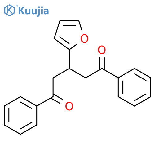 3-(Furan-2-yl)-1,5-diphenylpentane-1,5-dione structure