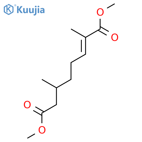 2-Octenedioic acid, 2,6-dimethyl-, dimethyl ester, (2E)- structure