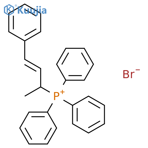 PHOSPHONIUM, (1-METHYL-3-PHENYL-2-PROPENYL)TRIPHENYL-, BROMIDE structure