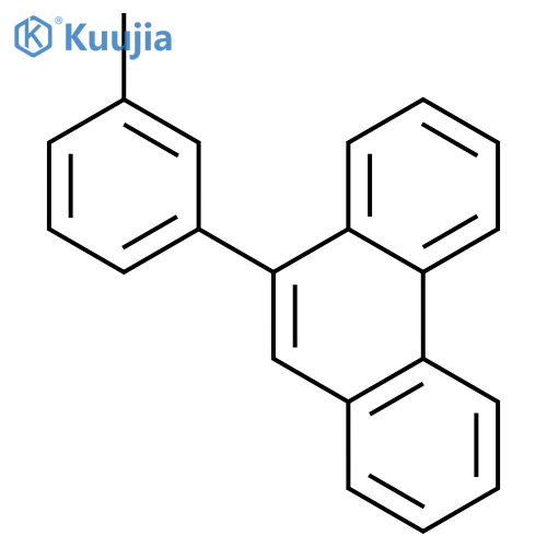 PHENANTHRENE, 9-(3-METHYLPHENYL)- structure