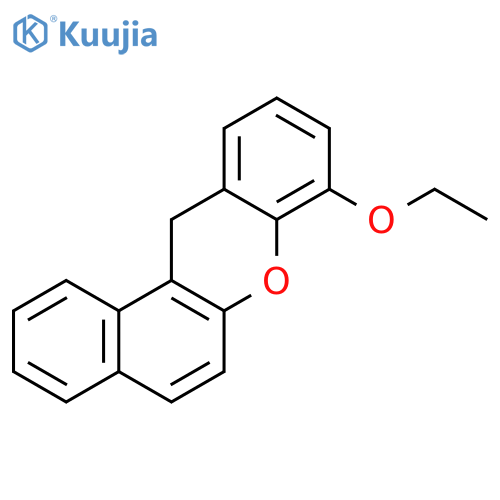 12H-BENZO[A]XANTHENE, 8-ETHOXY- structure