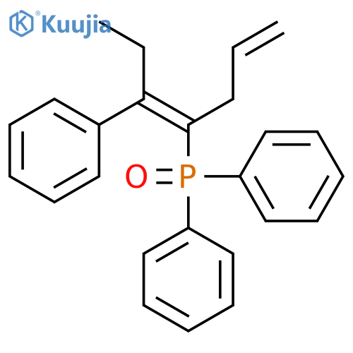 Phosphine oxide, diphenyl[(1Z)-2-phenyl-1-(2-propenyl)-1-butenyl]- structure