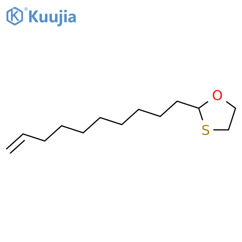 1,3-Oxathiolane, 2-(9-decenyl)- structure