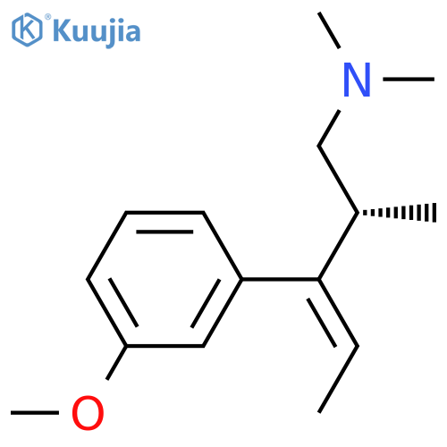 (R)-3-(3-Methoxyphenyl)-N,N,2-trimethylpent-3-en-1-amine structure