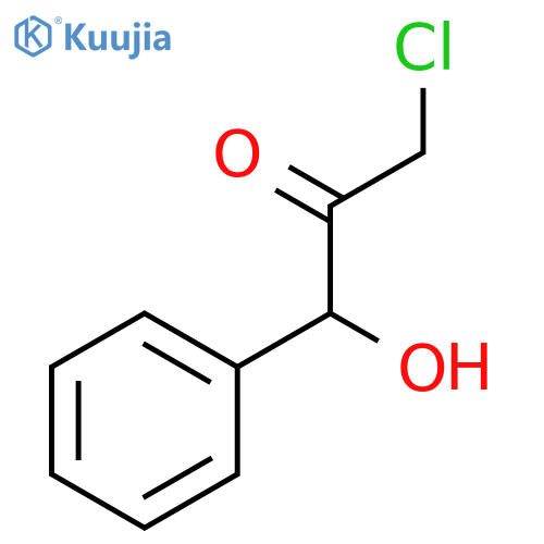 2-Propanone, 3-chloro-1-hydroxy-1-phenyl- structure