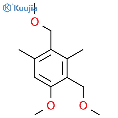 Benzene,1-methoxy-2,4-bis(methoxymethyl)-3,5-dimethyl- structure