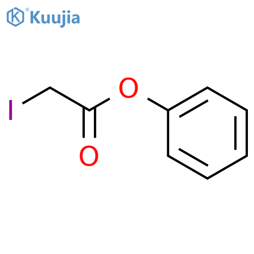 Acetic acid, iodo-, phenyl ester structure