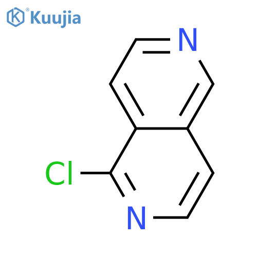 1-Chloro-2,6-naphthyridine structure