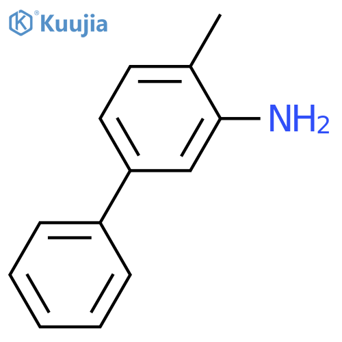 5-Phenyl-o-toluidine structure