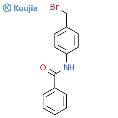 BENZAMIDE, N-[4-(BROMOMETHYL)PHENYL]- structure
