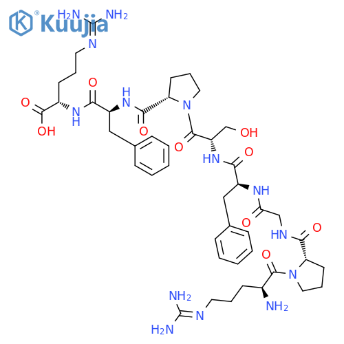 Des-Pro2Bradykinin structure