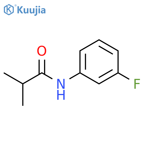 PropanaMide, N-(3-fluorophenyl)-2-Methyl- structure