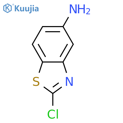 "2-chloro-1,3-benzothiazol-5-amine" structure