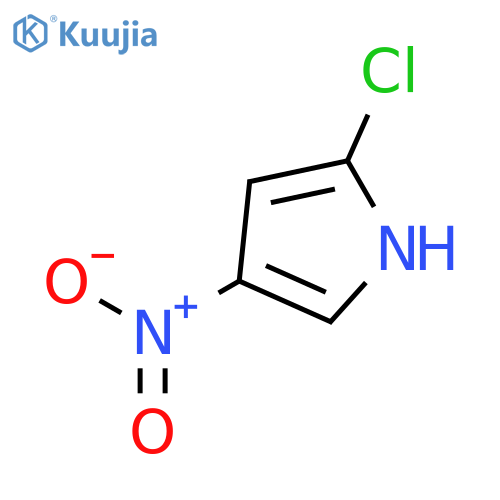 1H-PYRROLE, 2-CHLORO-4-NITRO- structure