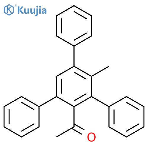 Ethanone, 1-(4'-methyl-5'-phenyl[1,1':3',1''-terphenyl]-2'-yl)- structure