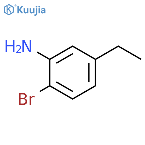 2-bromo-5-ethylaniline structure