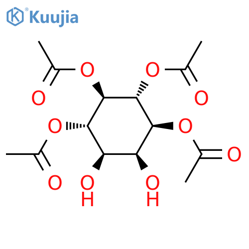 3,4,5,6-Tetra-O-acetyl-D-myo-inositol structure