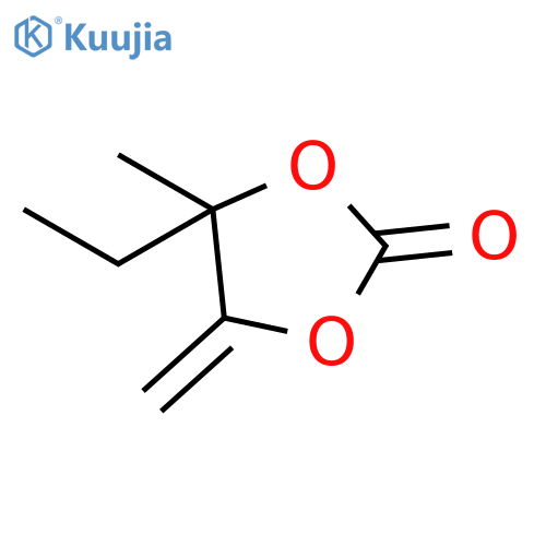 1,3-Dioxolan-2-one, 4-ethyl-4-methyl-5-methylene- structure