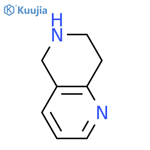 5,6,7,8-Tetrahydro-1,6-naphthyridine structure