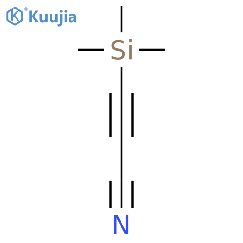 propynonitrile, trimethylsilyl- structure