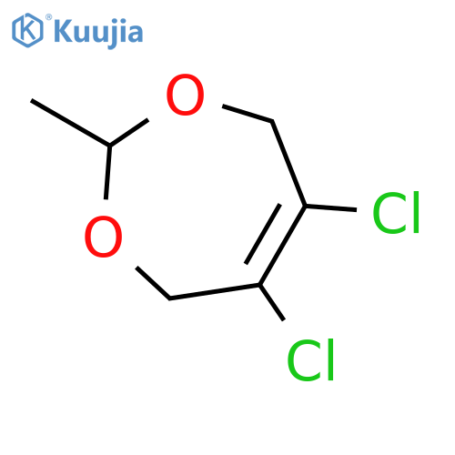 1,3-Dioxepin, 5,6-dichloro-4,7-dihydro-2-methyl- structure