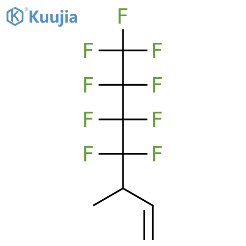 1-Heptene, 4,4,5,5,6,6,7,7,7-nonafluoro-3-methyl- structure