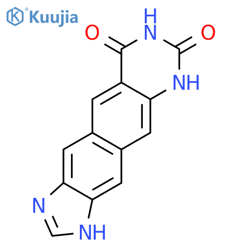 1H-BENZIMIDAZO[5,6-G]QUINAZOLINE-7,9(6H,8H)-DIONE structure