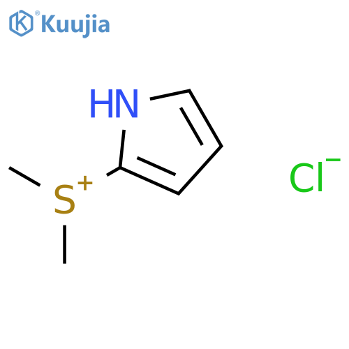 SULFONIUM, DIMETHYL-1H-PYRROL-2-YL-, CHLORIDE structure