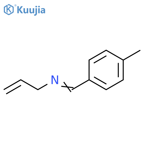 2-Propen-1-amine, N-[(4-methylphenyl)methylene]- structure
