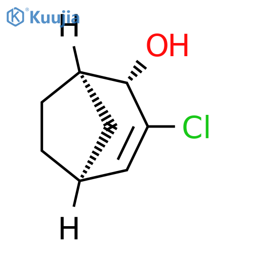Bicyclo[3.2.1]oct-3-en-2-ol, 3-chloro-, (1R,2S,5S)-rel- structure