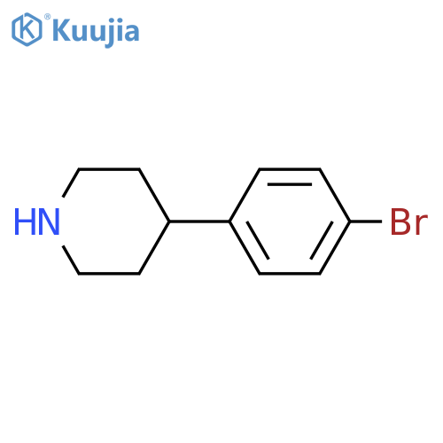 4-(4-Bromophenyl)piperidine structure