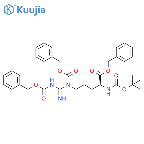 (S)-8-bis(Phenylmethoxy)carbonyl-3-imino-12,12-dimethyl-10-oxo-4-phenylmethyl Ester 11-Oxa-2,4,9-triazatridecanoic Acid structure
